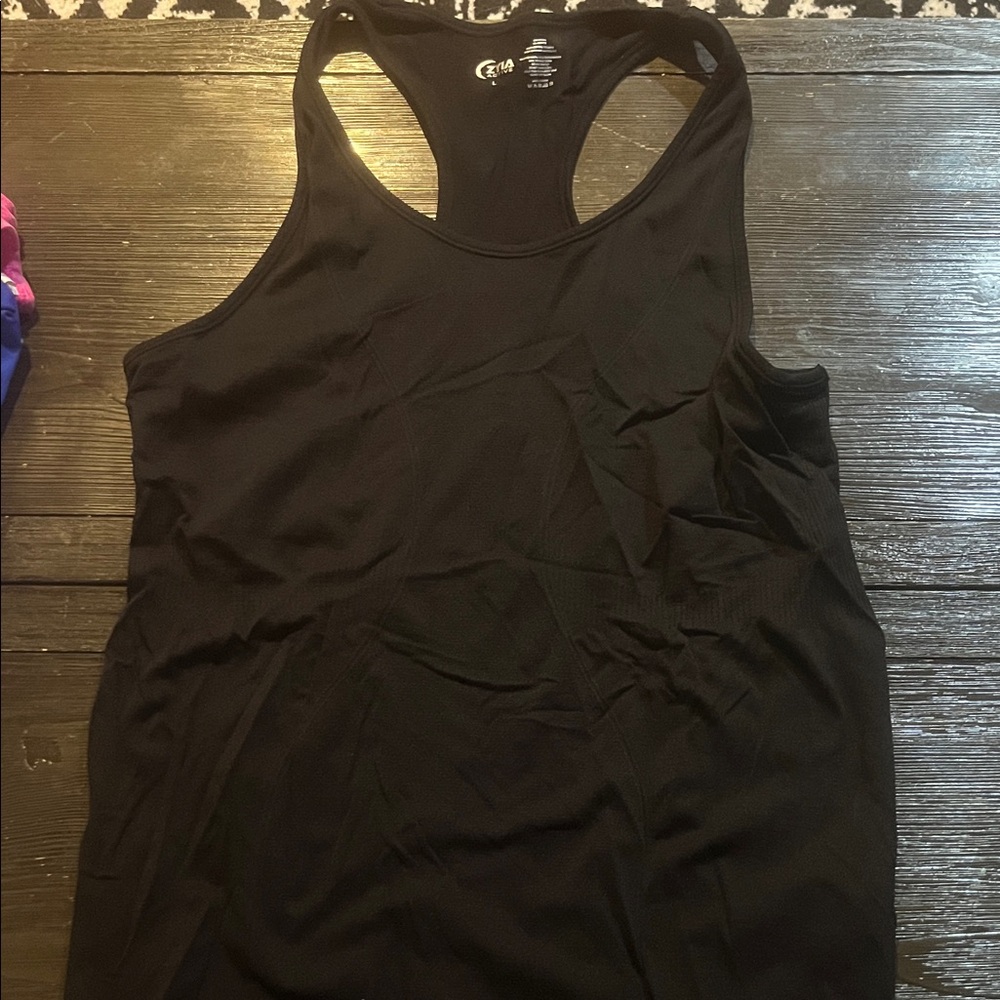 “Like New” ZYIA Black Racerback Tank Top